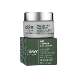Aloe Unique Age Defying Day Cream – 50ml moisturizer with Aloe Ferox and antioxidants for daily hydration and skin rejuvenation - vegan