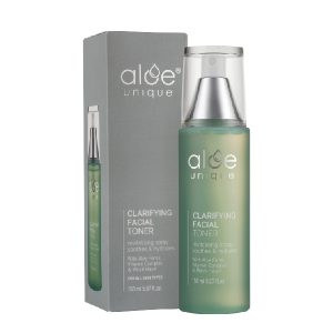 Aloe Unique Clarifying Facial Toner – 150ml toner with Aloe Ferox and witch hazel to balance and refresh skin- vegan, dermatologically tested