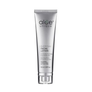 Aloe Unique Everyday Facial Lotion – 100ml lightweight moisturizer with Aloe Ferox and avocado oil for all skin types- vegan