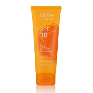 Aloe Unique SPF 30 Sun Lotion – 125ml broad-spectrum sunscreen with Aloe Ferox for daily sun protection