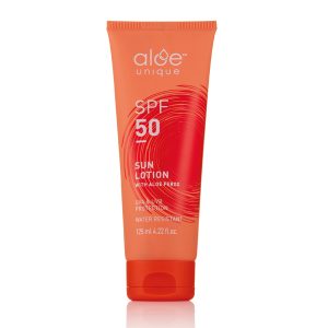 Aloe Unique SPF 50 Sun Lotion – 125ml high-protection sunscreen with Aloe Ferox for sensitive skin