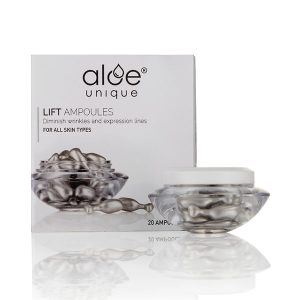 Aloe Unique Lift Ampoules – concentrated treatment to firm and rejuvenate skin