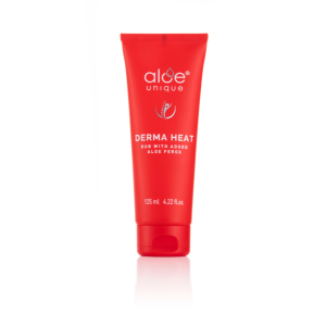 Aloe Unique Derma Heat – 125ml warming gel with Aloe Ferox and capsicum extract for muscle relief