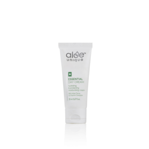 Aloe Unique Mini Essential Day Cream – 20ml moisturizer with Aloe Ferox and vitamins A, C, and E for daily hydration - vegan