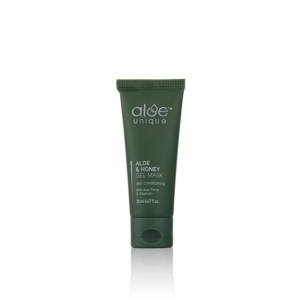 Aloe Unique Aloe & Honey Gel Mask – 20ml soothing mask with Aloe Ferox and honey to hydrate and revitalize skin - dermatologically tested