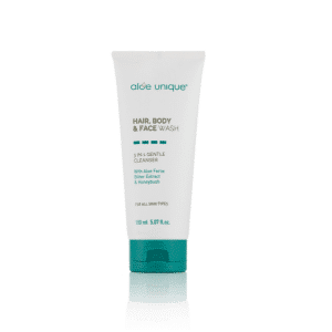 Aloe Unique Hair, Body & Face Wash – 150ml all-in-one cleanser with Aloe Ferox and glycerin for refreshed, clean skin and hair - vegan
